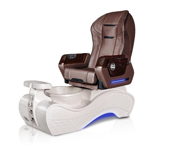 New Beginning 3D SOLID-WHITE Pedicure Chair