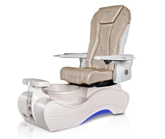 New Beginning 3D SOLID-WHITE Pedicure Chair