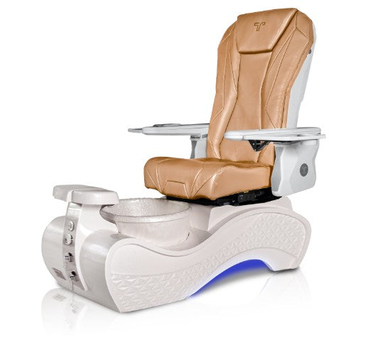 New Beginning 3D SOLID-WHITE Pedicure Chair