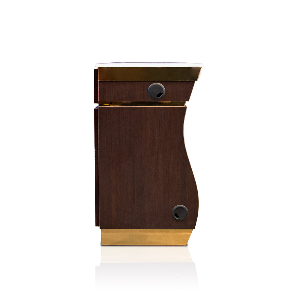 42" Sewell Single Nail Table – Chocolate