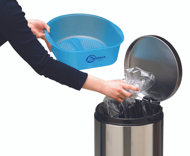 Pedicure Tub with Disposable Liners - Pink Belava