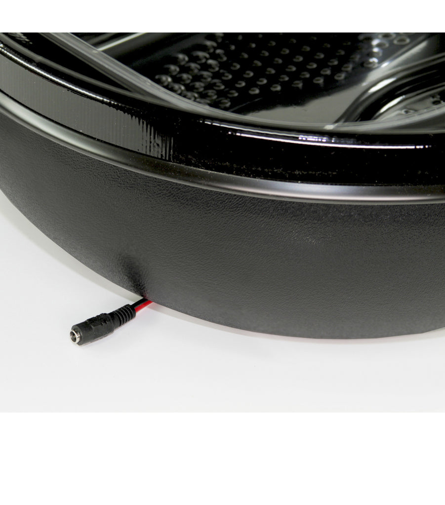 Trio Foot Spa - w/ Heat & Vibration in Black Belava