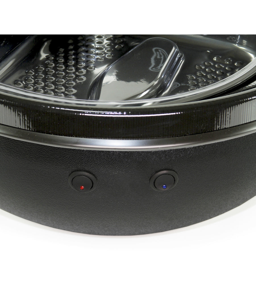 Trio Foot Spa - w/ Heat & Vibration in Black Belava