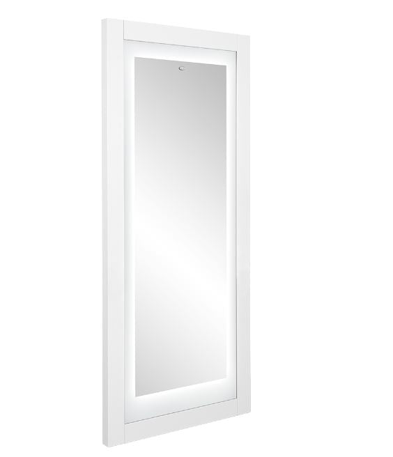 Luna II LED Lighted Styling Station White DIR