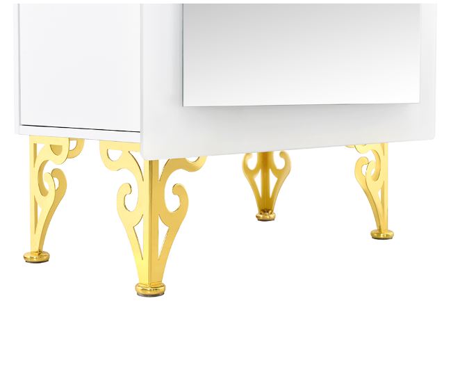 Magic II Single LED Lighted Styling Station White DIR