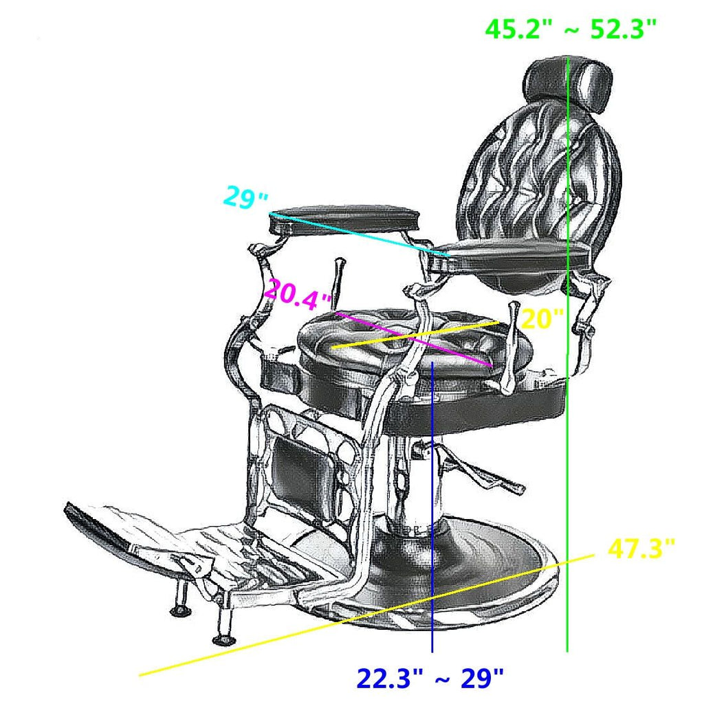MARCUS Barber Chair AGS Beauty
