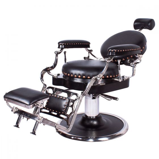 ZENO Barber Chair Black AGS Beauty