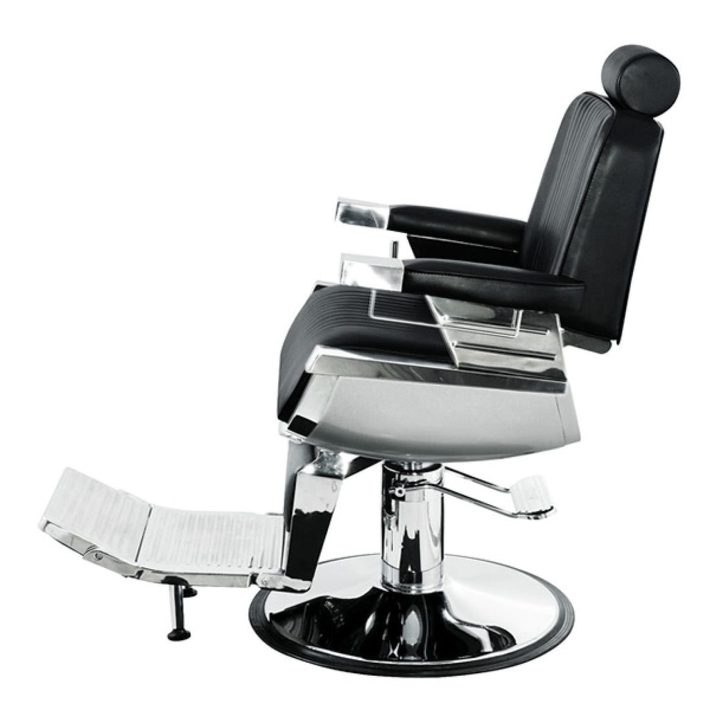CONSTANTINE Barber Chair Black AGS Beauty