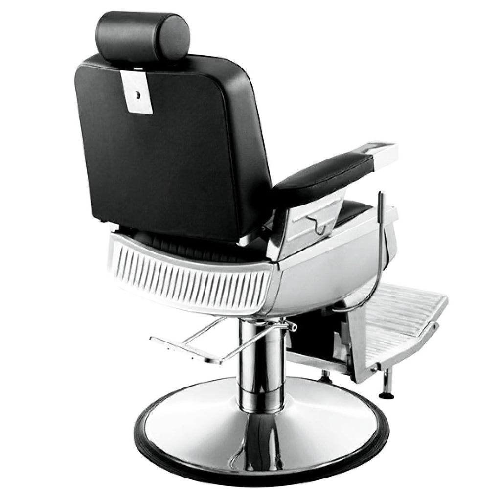 CONSTANTINE Barber Chair Black AGS Beauty