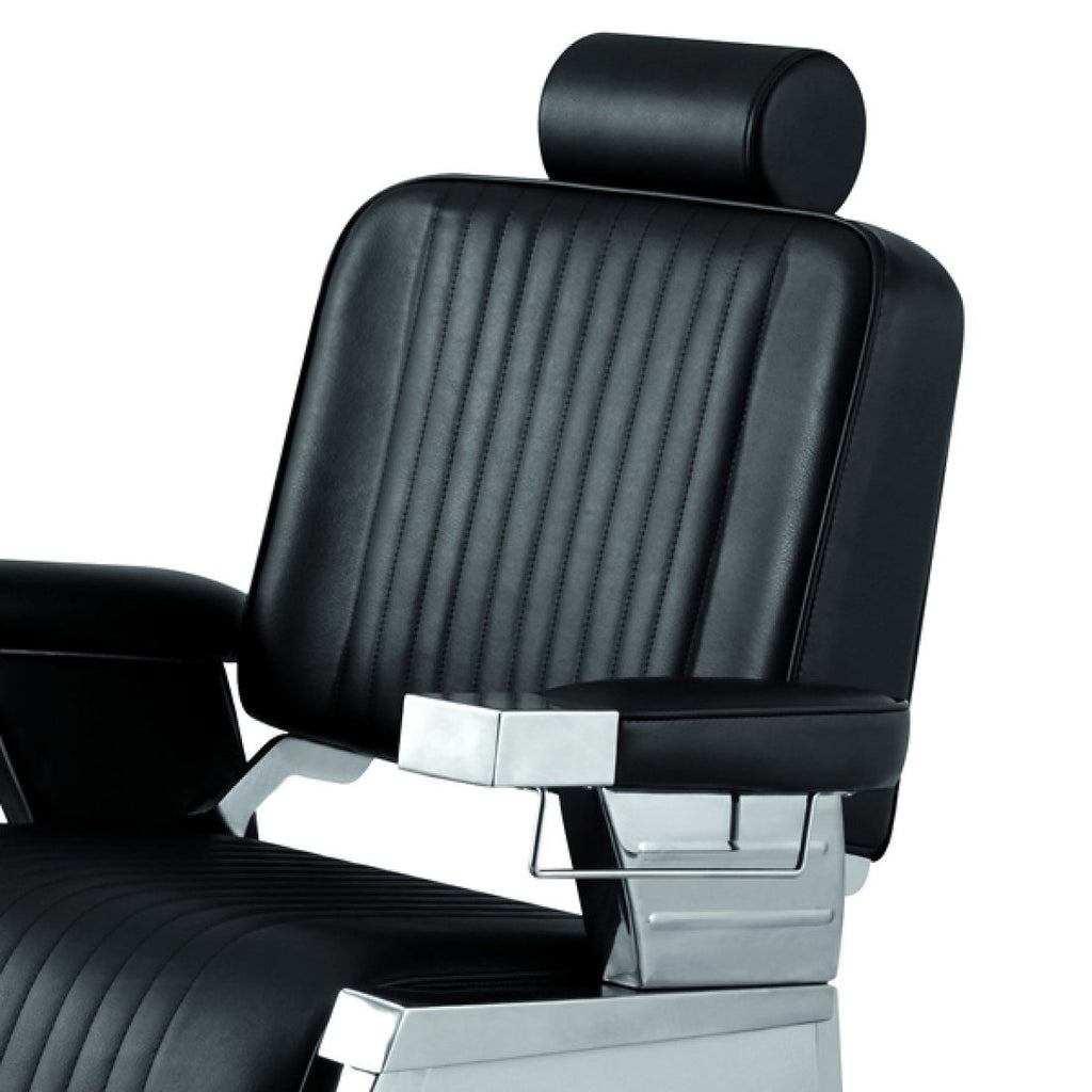 CONSTANTINE Barber Chair Black AGS Beauty