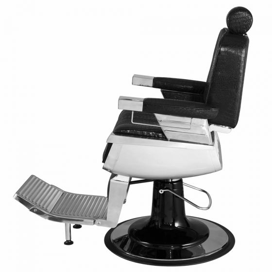CONSTANTINE Barber Chair Black Crocodile AGS Beauty