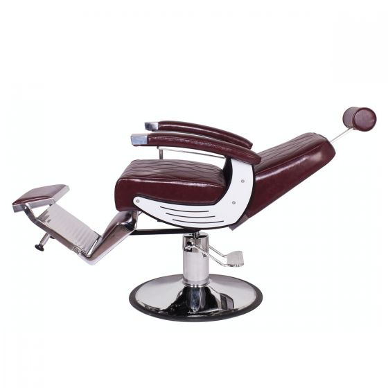 BARON Barber Chair Merlot AGS Beauty