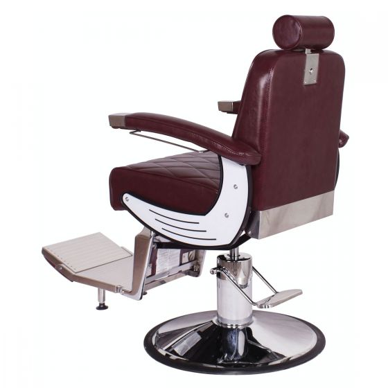 BARON Barber Chair Merlot AGS Beauty