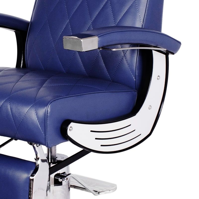BARON Barber Chair Blue AGS Beauty
