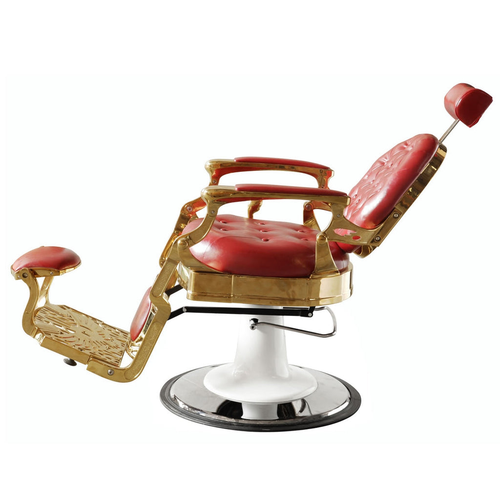 THEODORE Barber Chair Red AGS Beauty