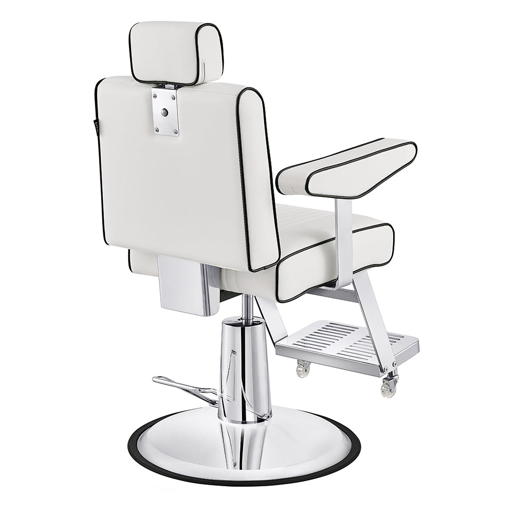 Executive Barber Chair White DIR