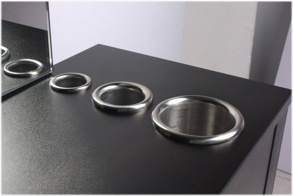 AMBIENCE Single Sided Styling Station - Matte Black AGS Beauty