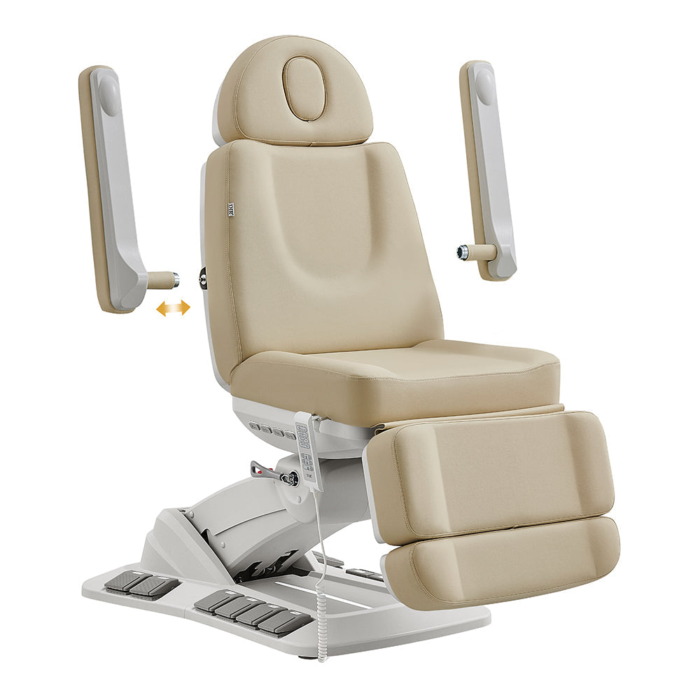 Aurora Medical Spa Table with 4 Motors, Plus Hand & Foot Remote Beige DIR