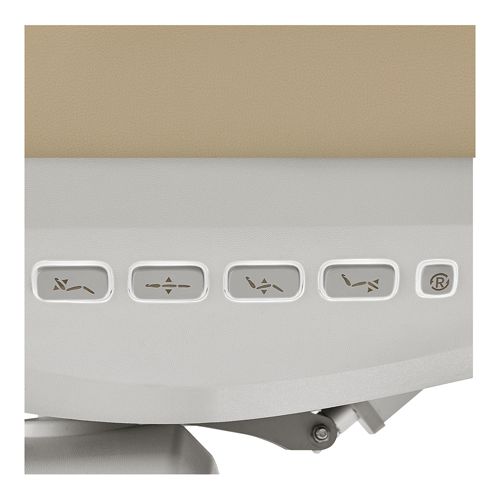 Aurora Medical Spa Table with 4 Motors, Plus Hand & Foot Remote Beige DIR