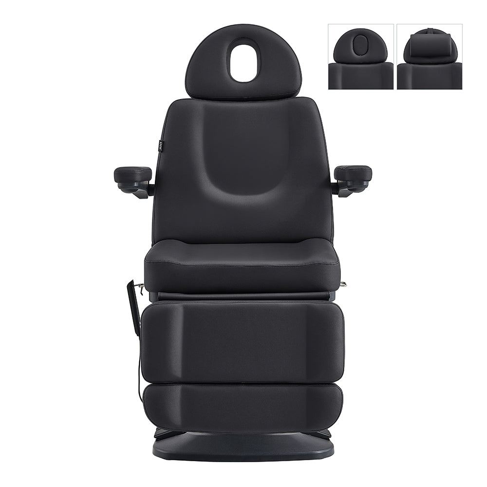 Aurora Medical Spa Table with 4 Motors, Plus Hand & Foot Remote Black DIR