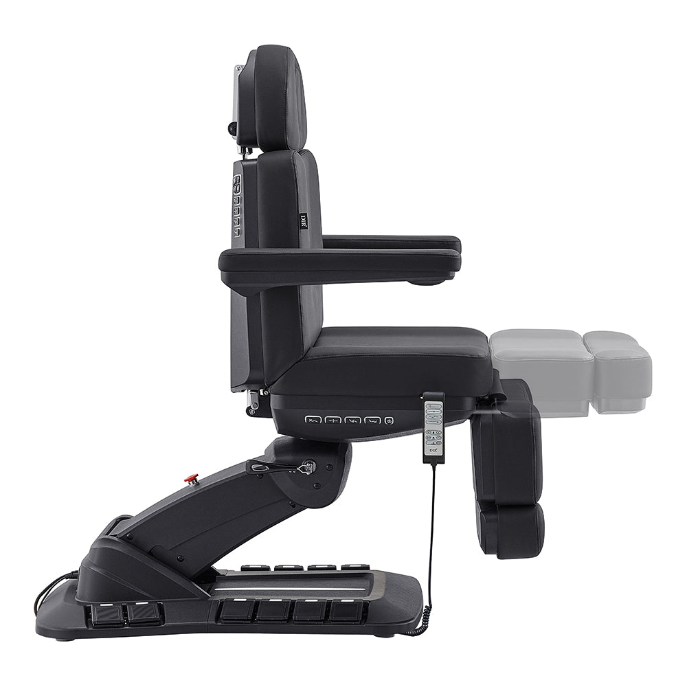 Aurora Medical Spa Table with 4 Motors, Plus Hand & Foot Remote Black DIR