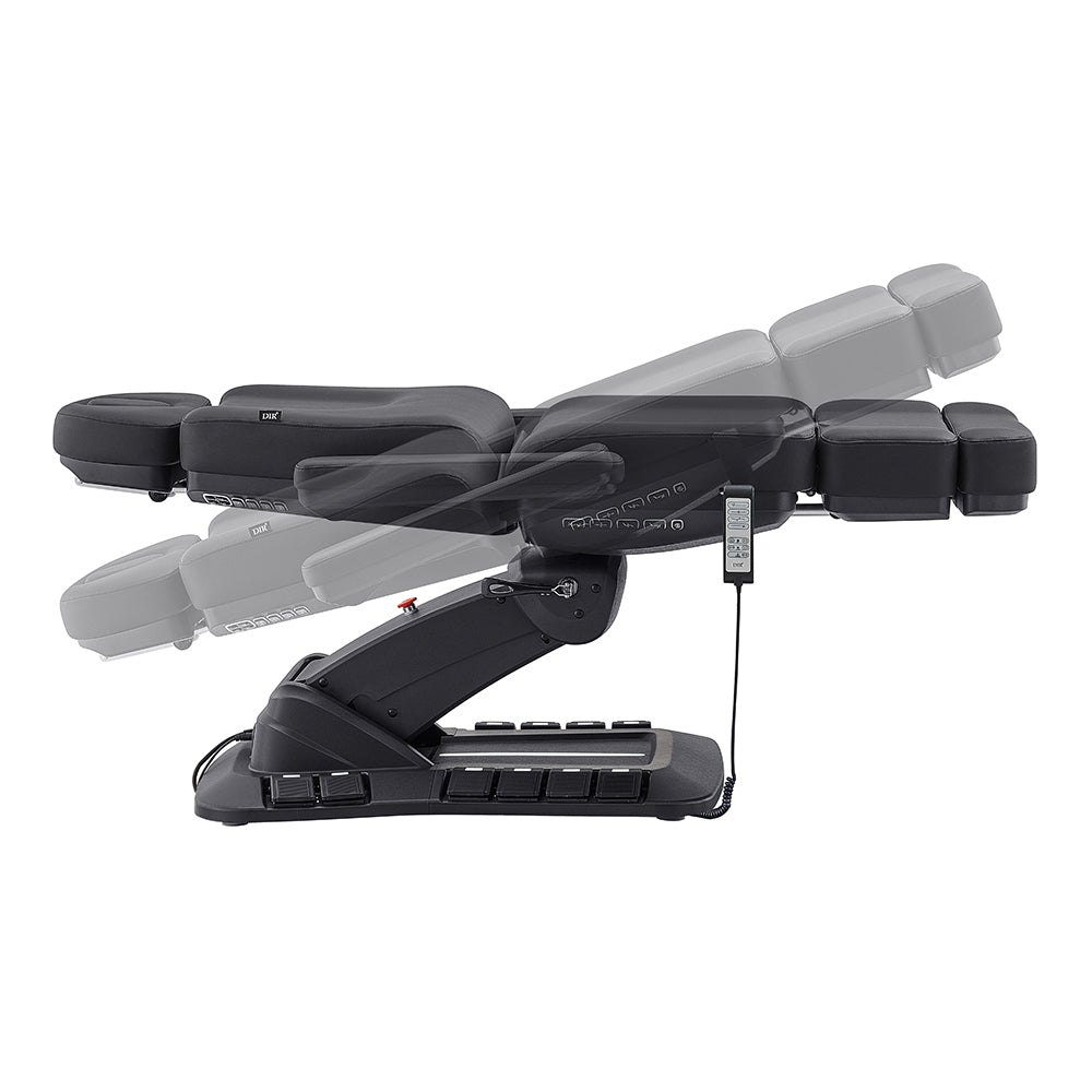 Aurora Medical Spa Table with 4 Motors, Plus Hand & Foot Remote Black DIR