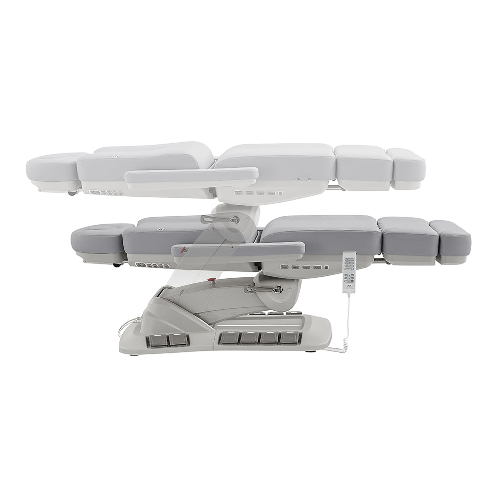 Aurora Medical Spa Table with 4 Motors, Plus Hand & Foot Remote Gray DIR