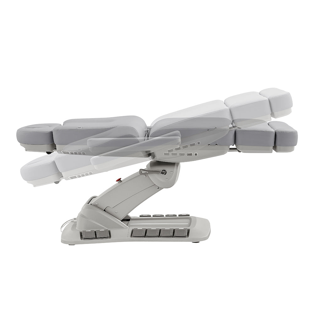 Aurora Medical Spa Table with 4 Motors, Plus Hand & Foot Remote Gray DIR