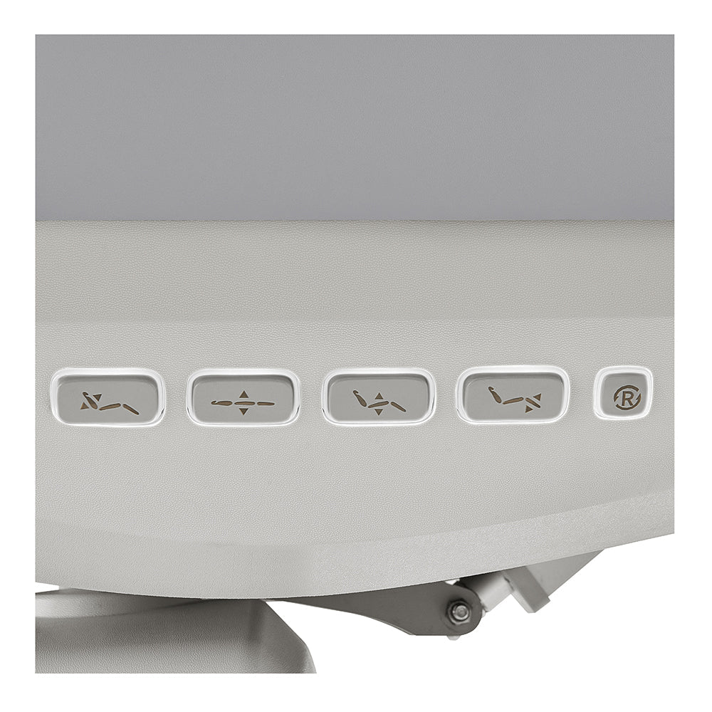 Aurora Medical Spa Table with 4 Motors, Plus Hand & Foot Remote Gray DIR