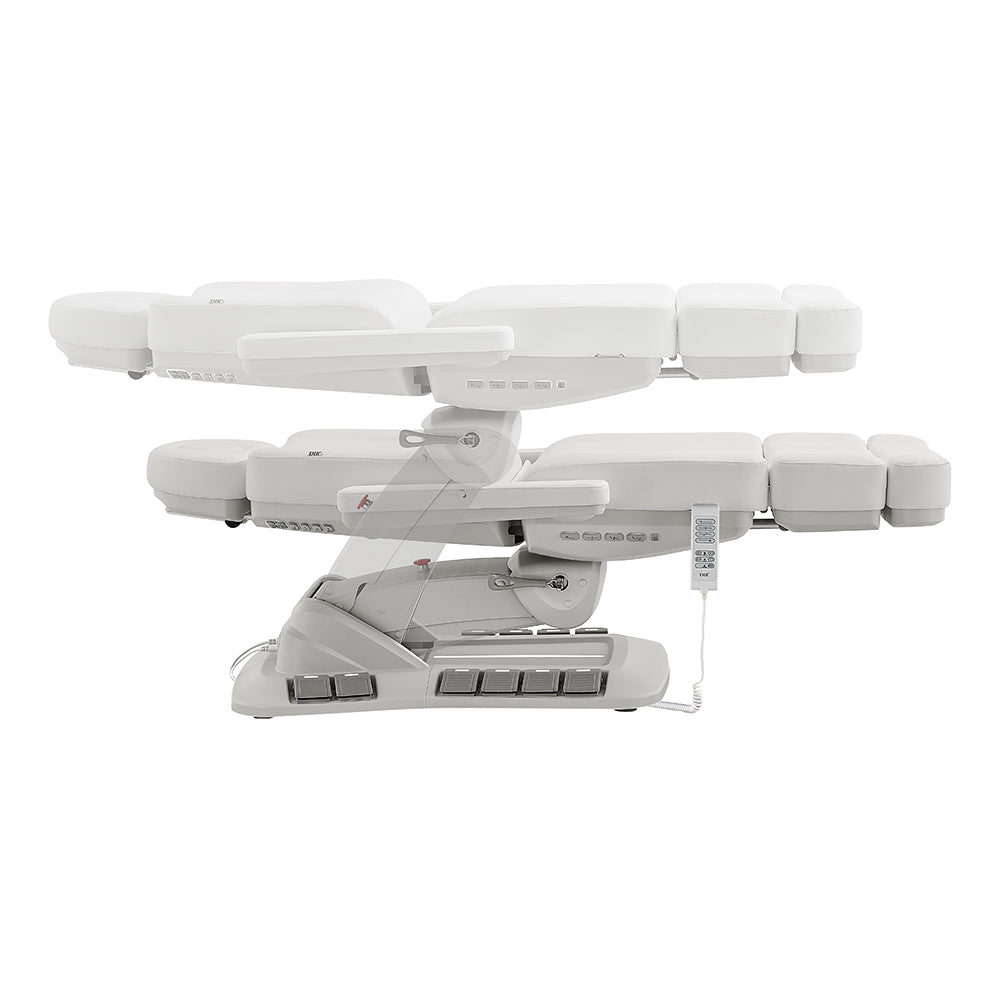 Aurora Medical Spa Table with 4 Motors, Plus Hand & Foot Remote White DIR