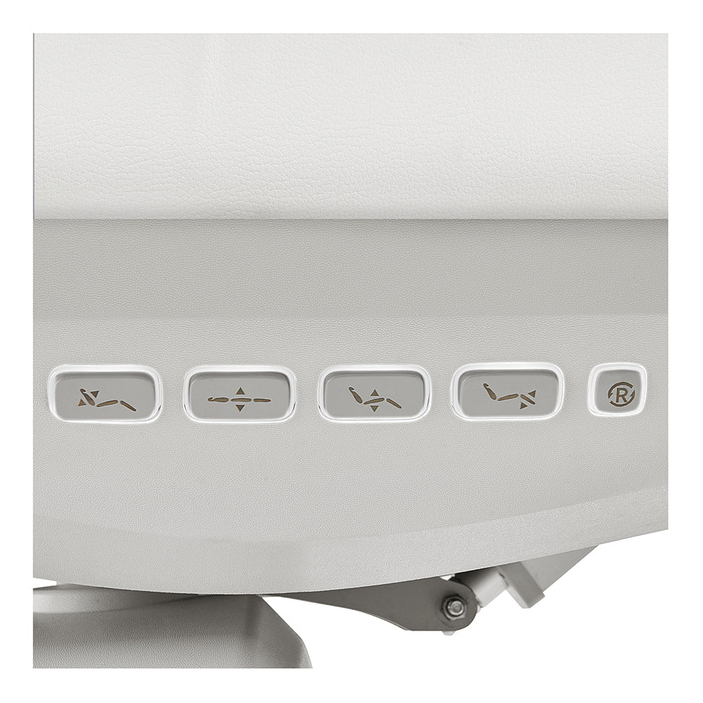 Aurora Medical Spa Table with 4 Motors, Plus Hand & Foot Remote White DIR