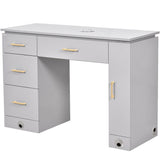 Avalon Manicure Table Ventilation Gray DIR