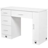 Avalon Nail Manicure Table White DIR