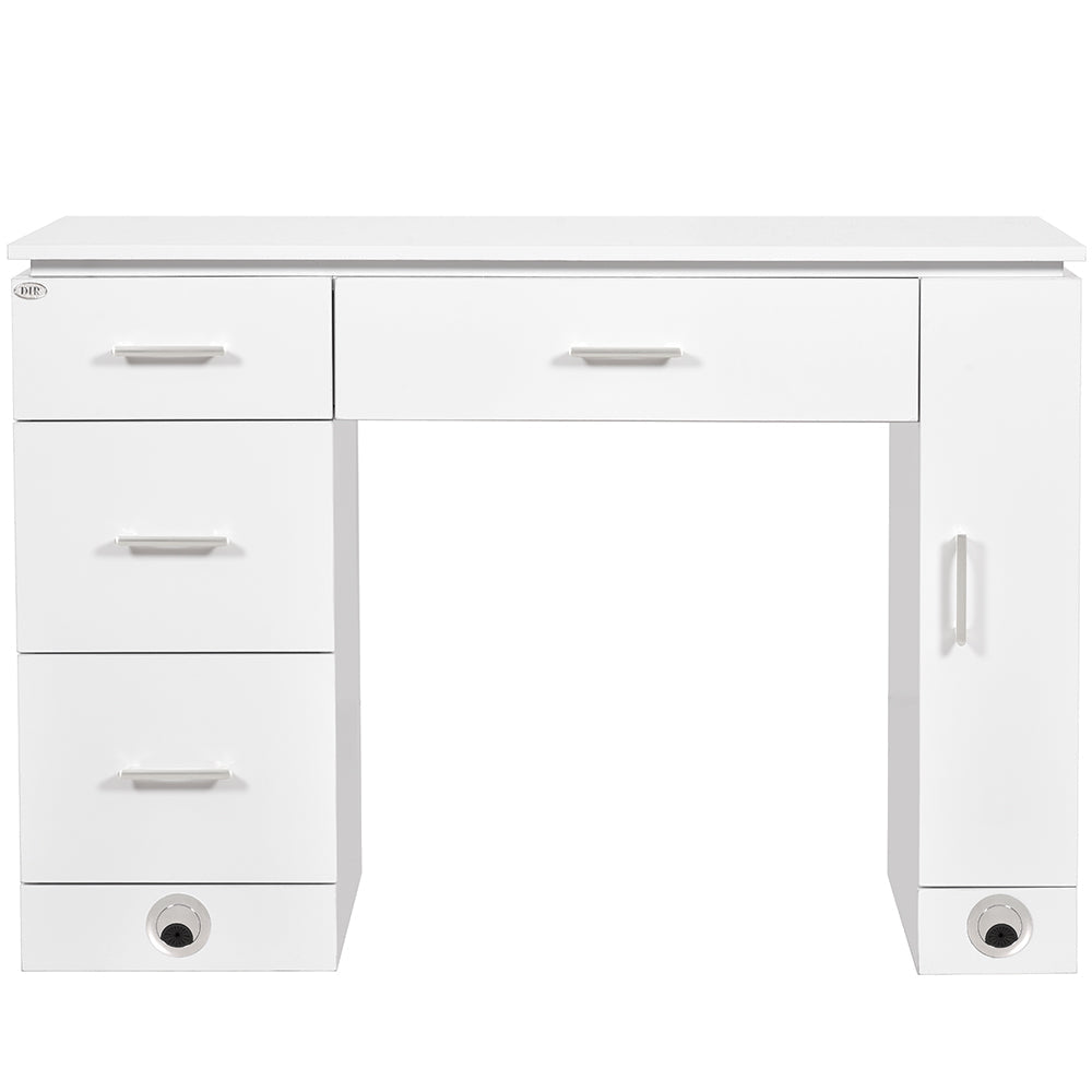 Avalon Nail Manicure Table White DIR