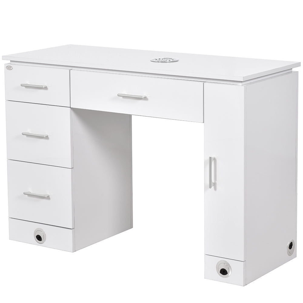 Avalon Manicure Table Ventilation White DIR