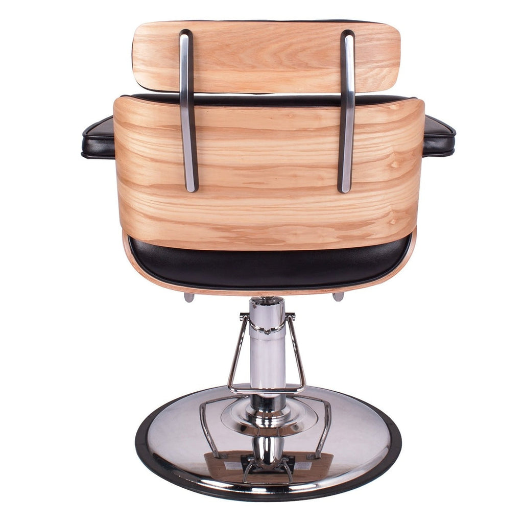 COCOA Salon Styling Chair Black AGS Beauty