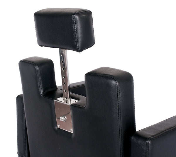 CANON Reclining Salon Styling Chair Black AGS Beauty