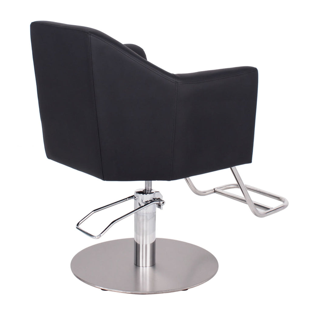 AUSTIN Salon Styling Chair Matte Black AGS Beauty