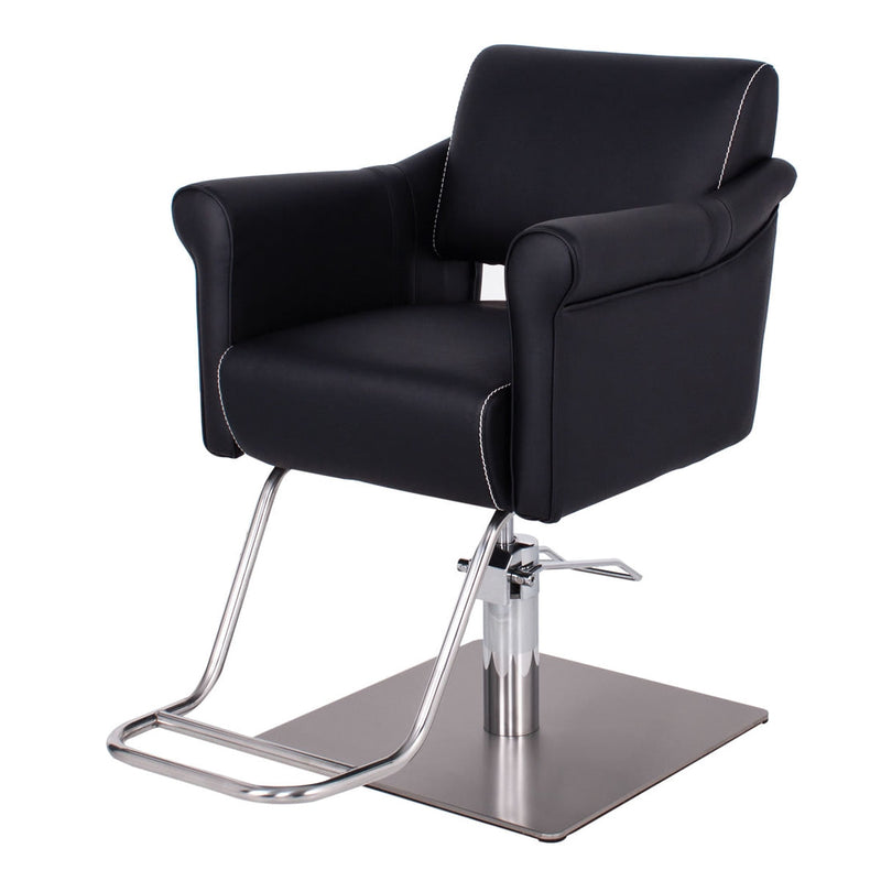 BOSTON Salon Styling Chair Black AGS Beauty