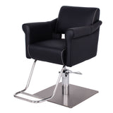 BOSTON Salon Styling Chair Black AGS Beauty