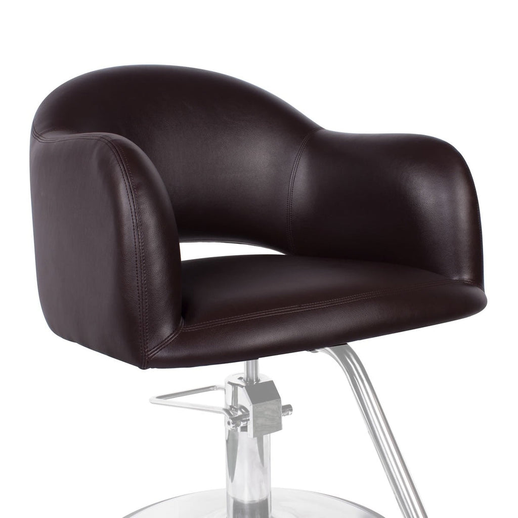 AVILA Salon Styling Chair Brown AGS Beauty