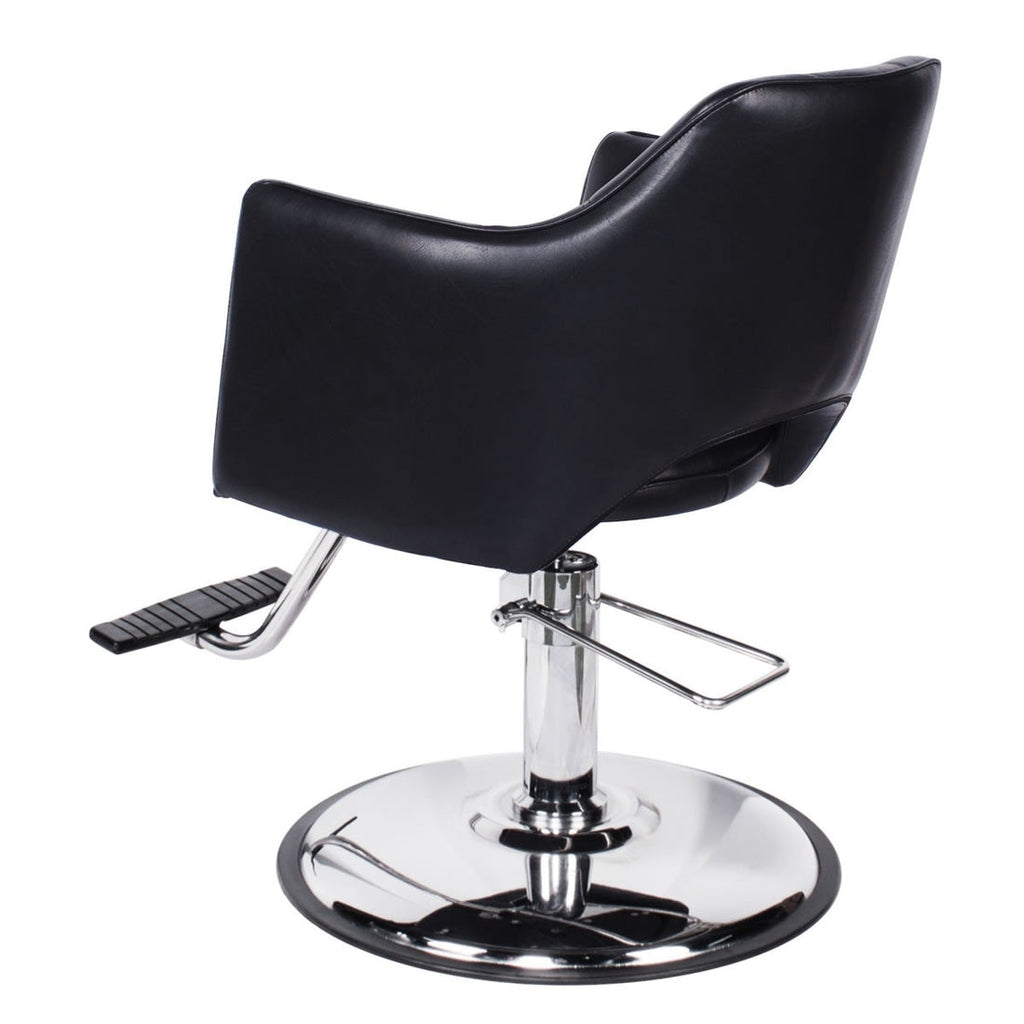 ITALICA Salon Styling Chair Black AGS Beauty