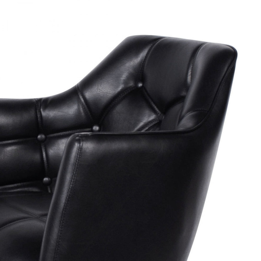 ITALICA Salon Styling Chair Black AGS Beauty