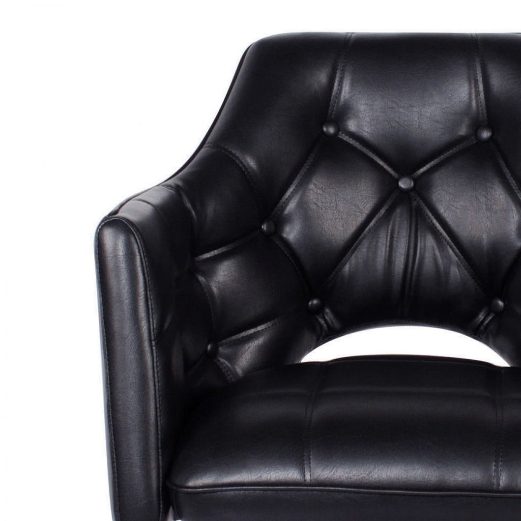 ITALICA Salon Styling Chair Black AGS Beauty