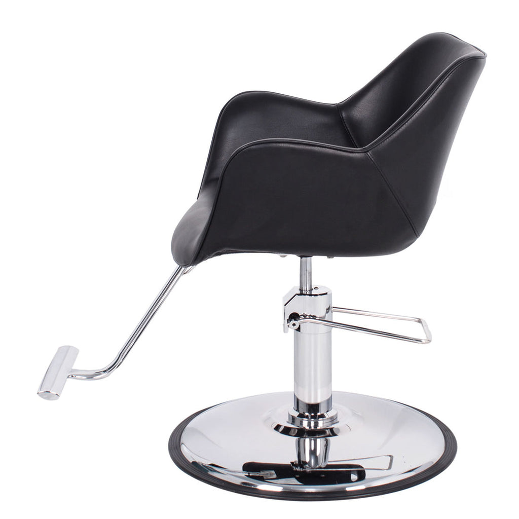 SAN FRANCISCO Salon Styling Chair Black AGS Beauty