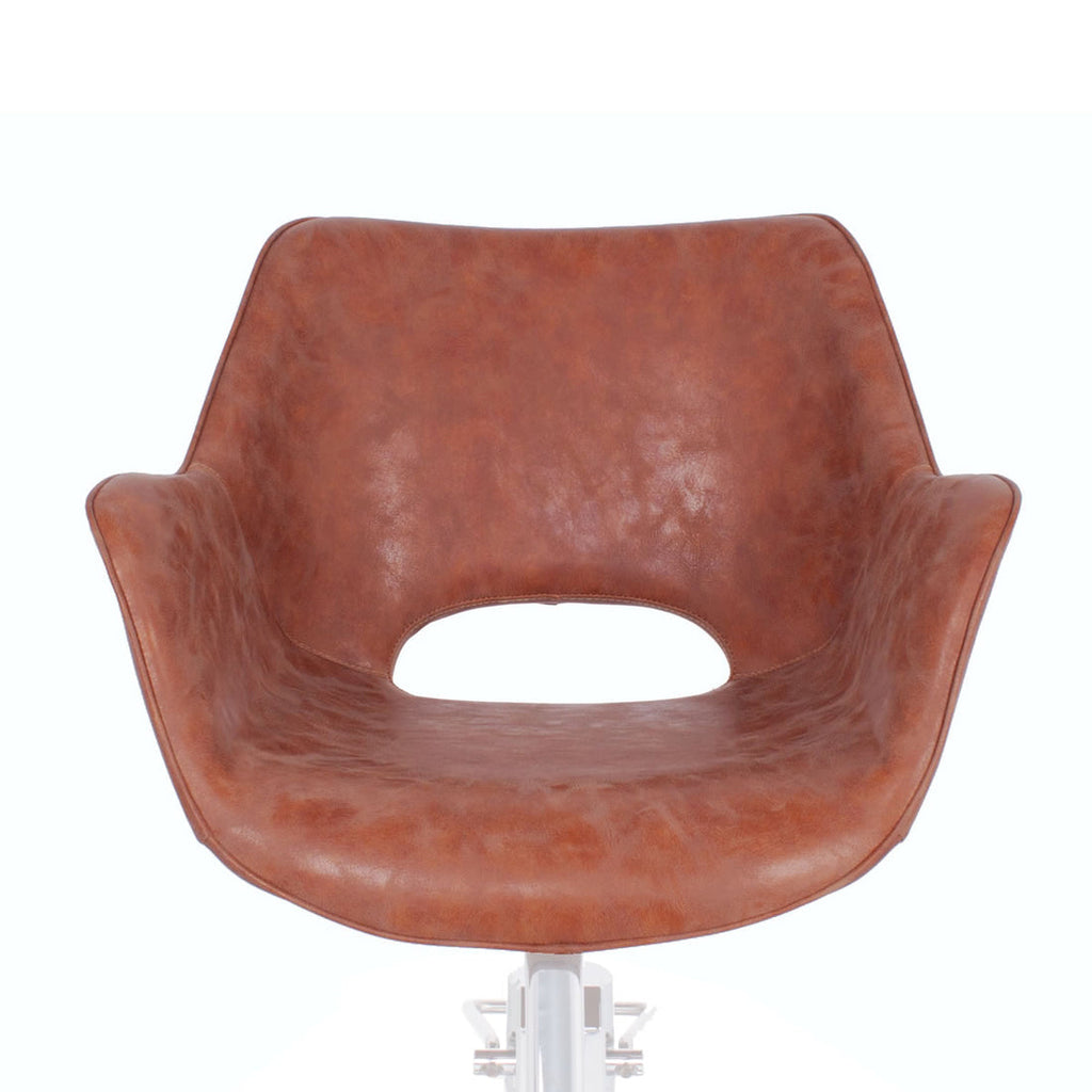 SAN FRANCISCO Salon Styling Chair Caramel Brown AGS Beauty