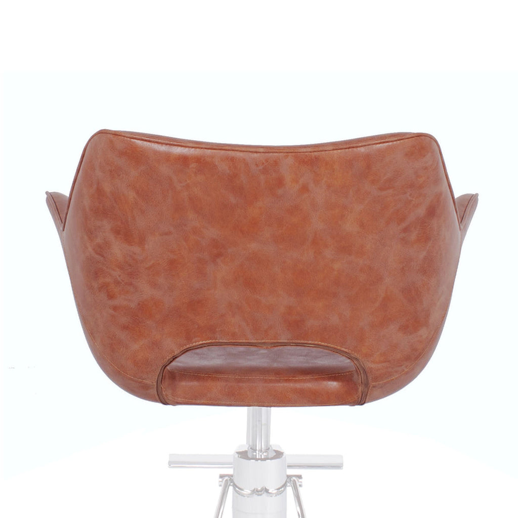 SAN FRANCISCO Salon Styling Chair Caramel Brown AGS Beauty