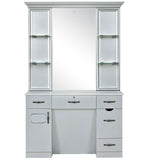 Champion Barber Station Silver Gray DIR