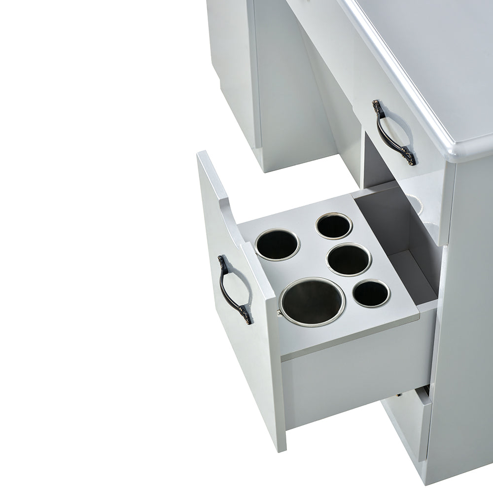 Champion Barber Station Silver Gray DIR