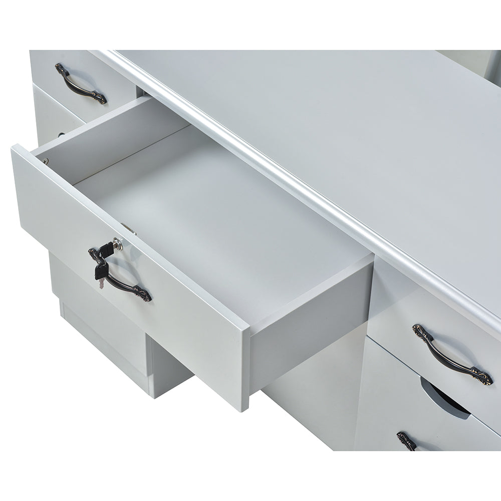 Champion Barber Station Silver Gray DIR